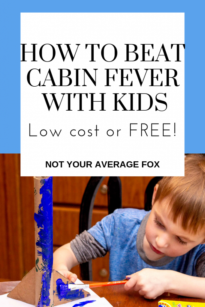 Beat Cabin Fever with kids pinterest 